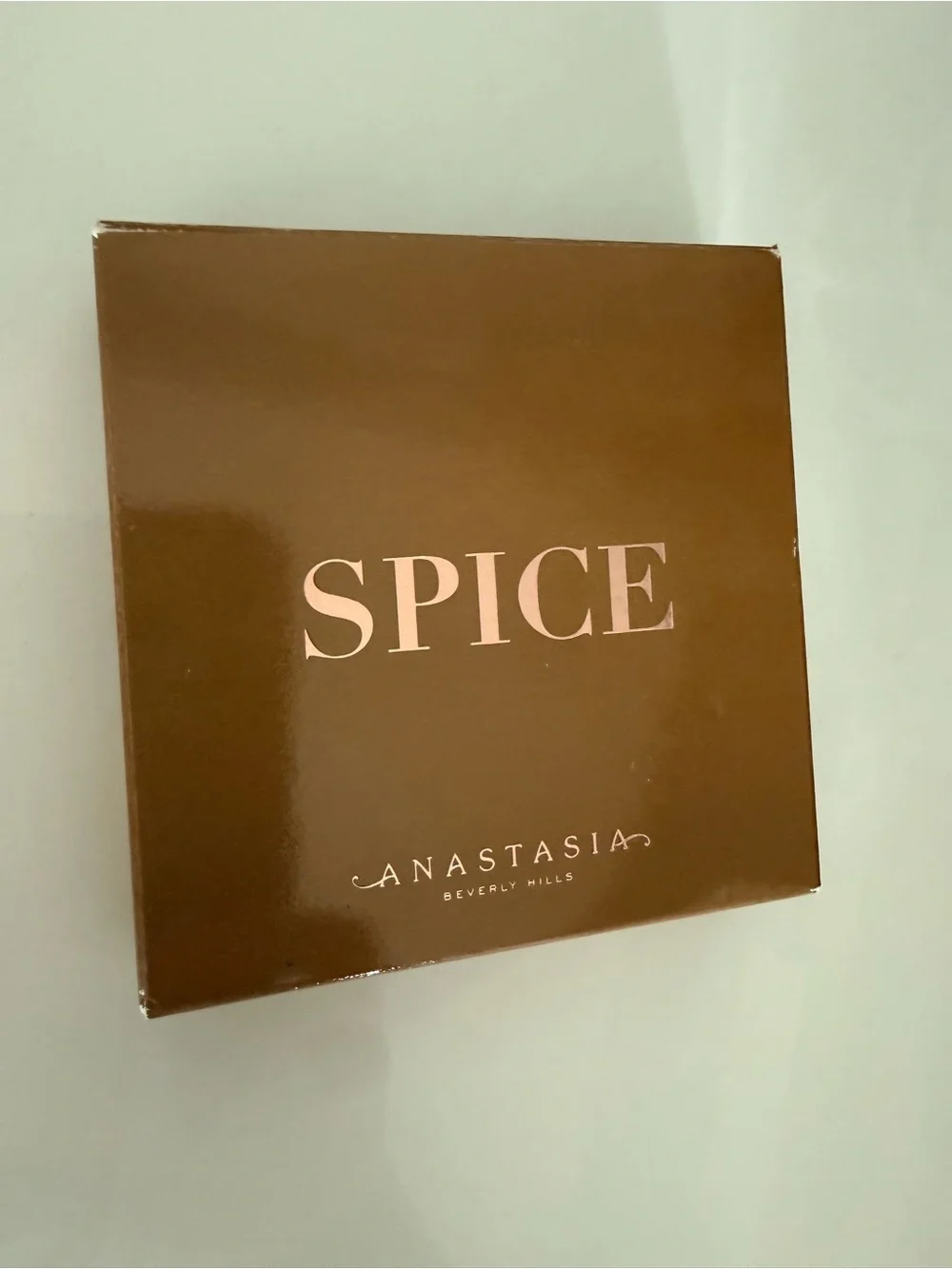 Anastasia Beverly Hills Spice Palette — Brown with Rose Gold Lettering